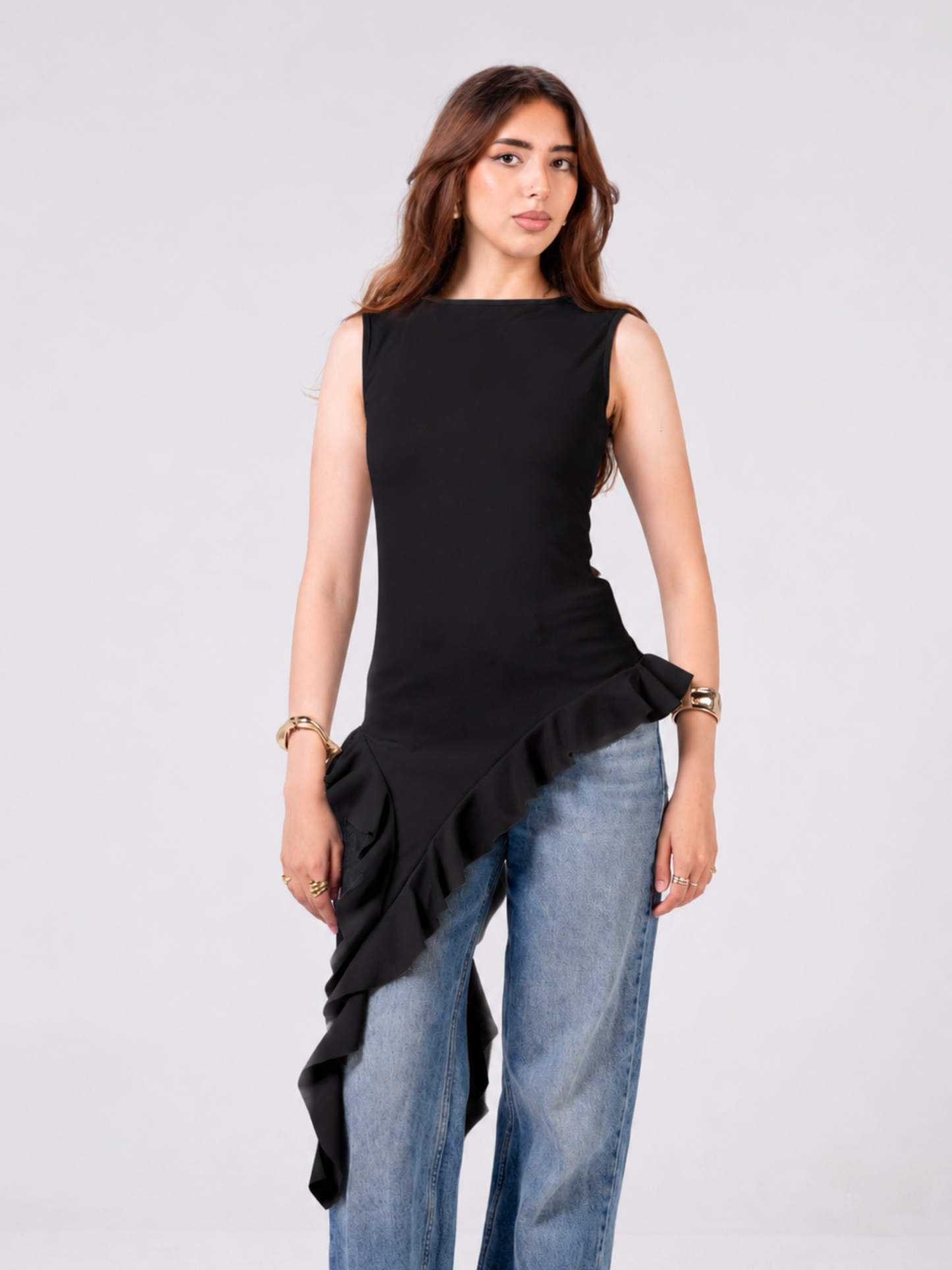 Ruffle Edge Top (Pre-order)