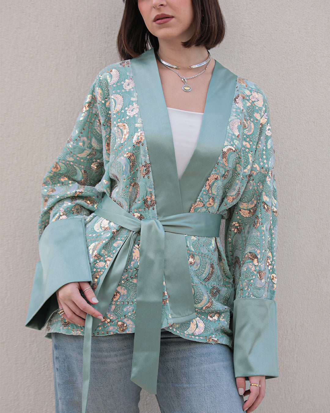Lunar Mint Kaftan