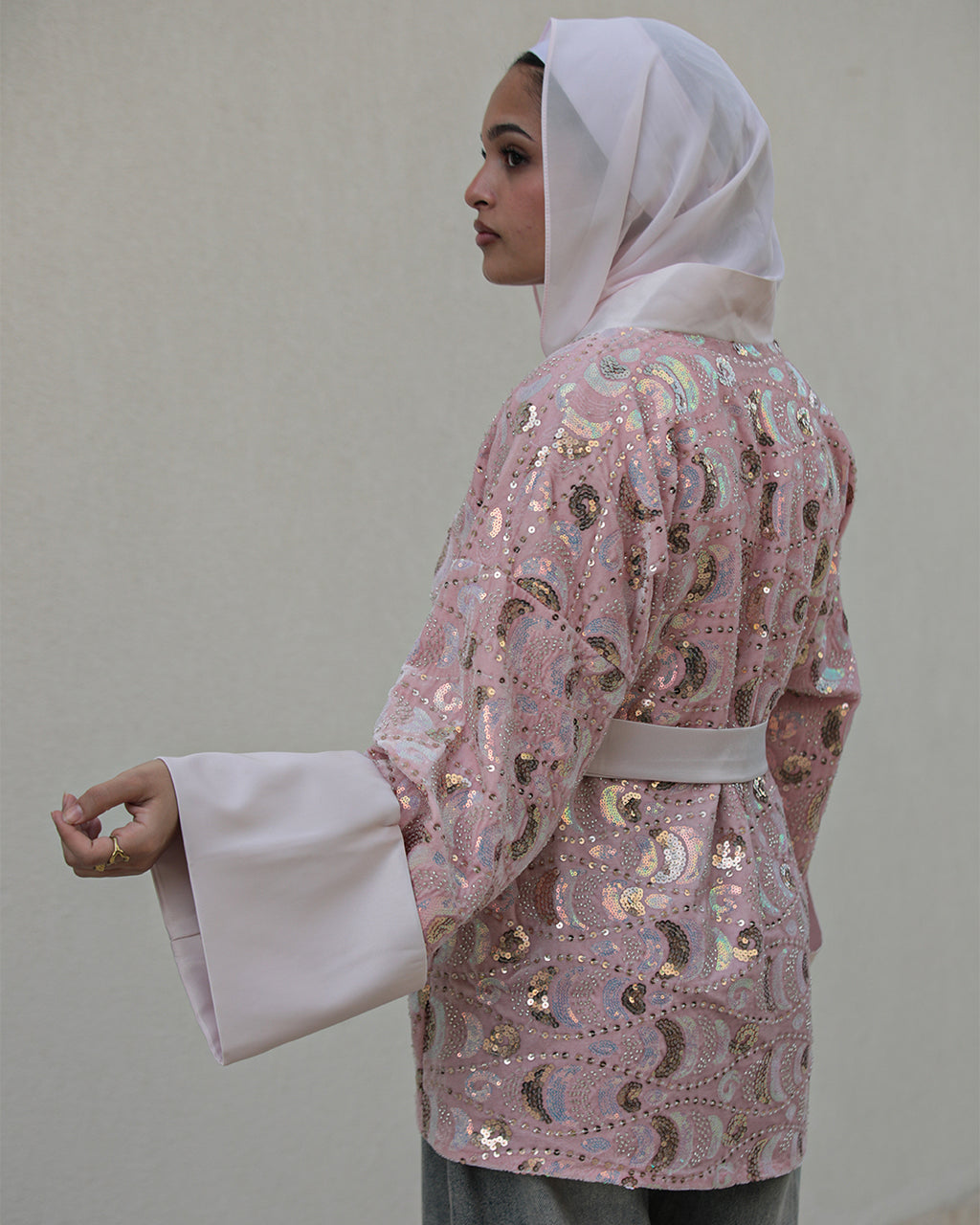 Lunar Pink Kaftan
