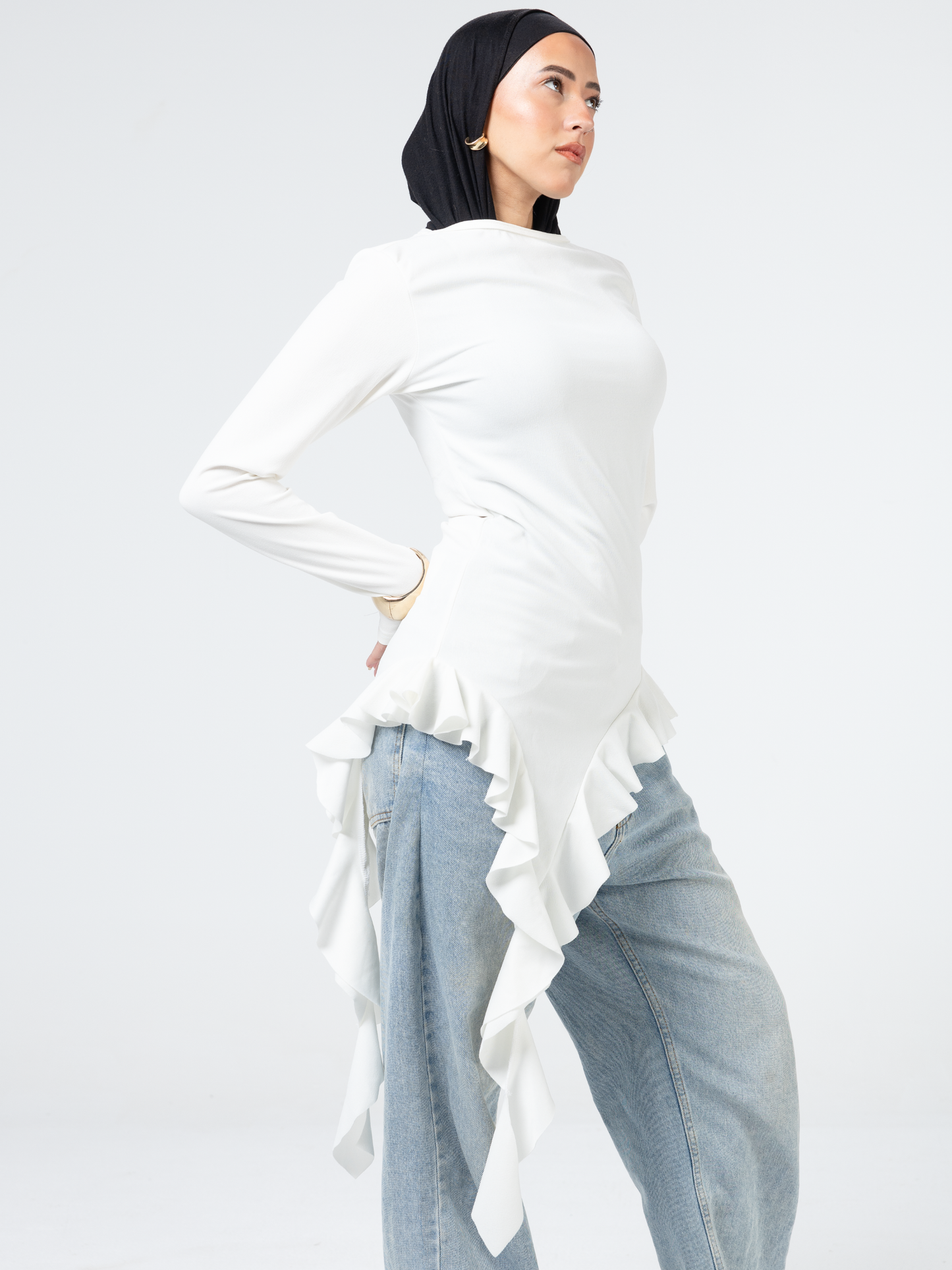 Ruffle Edge Top (Pre-order)