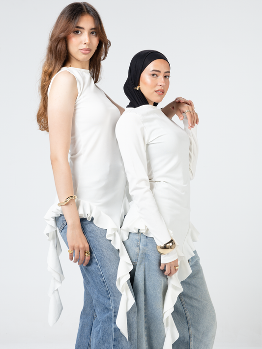 Ruffle Edge Top (Pre-order)