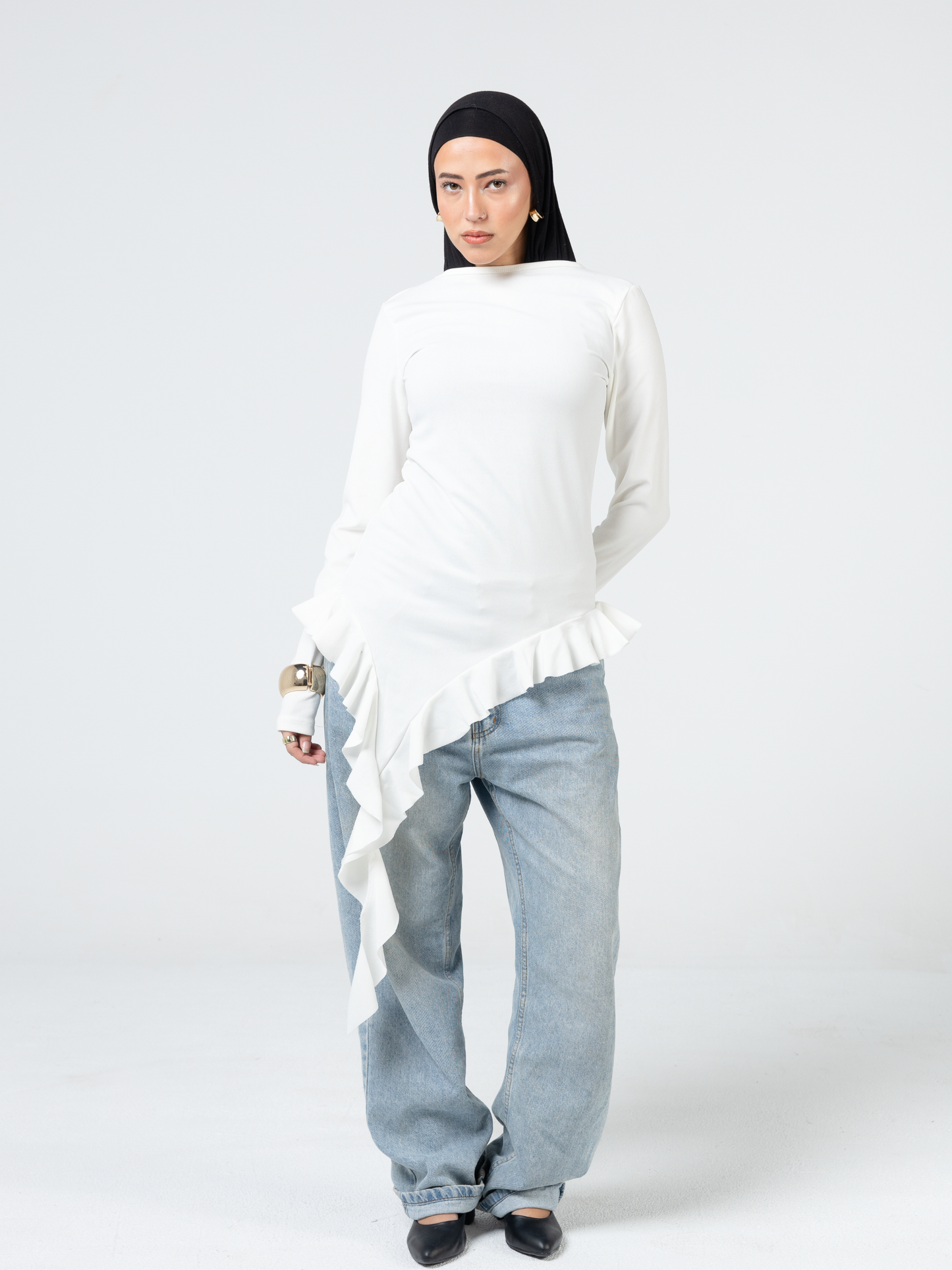 Ruffle Edge Top (Pre-order)